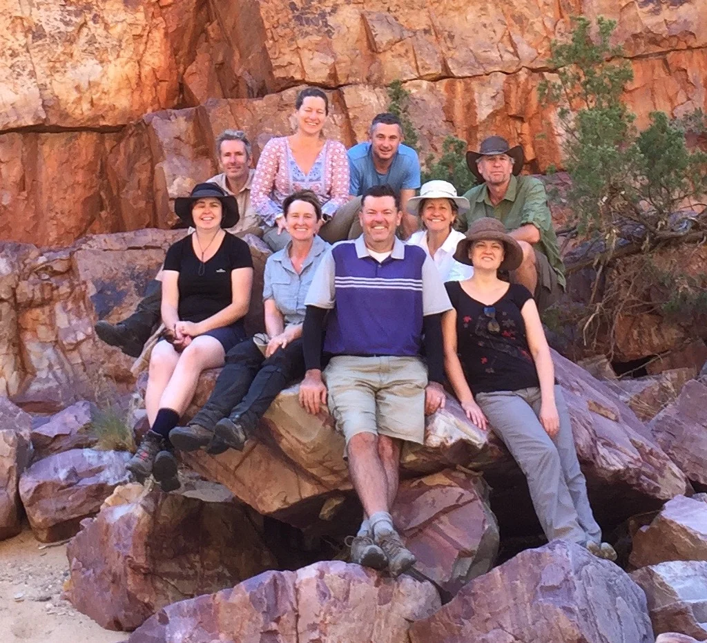 The Fearless Bustards in Ormaston Gorge