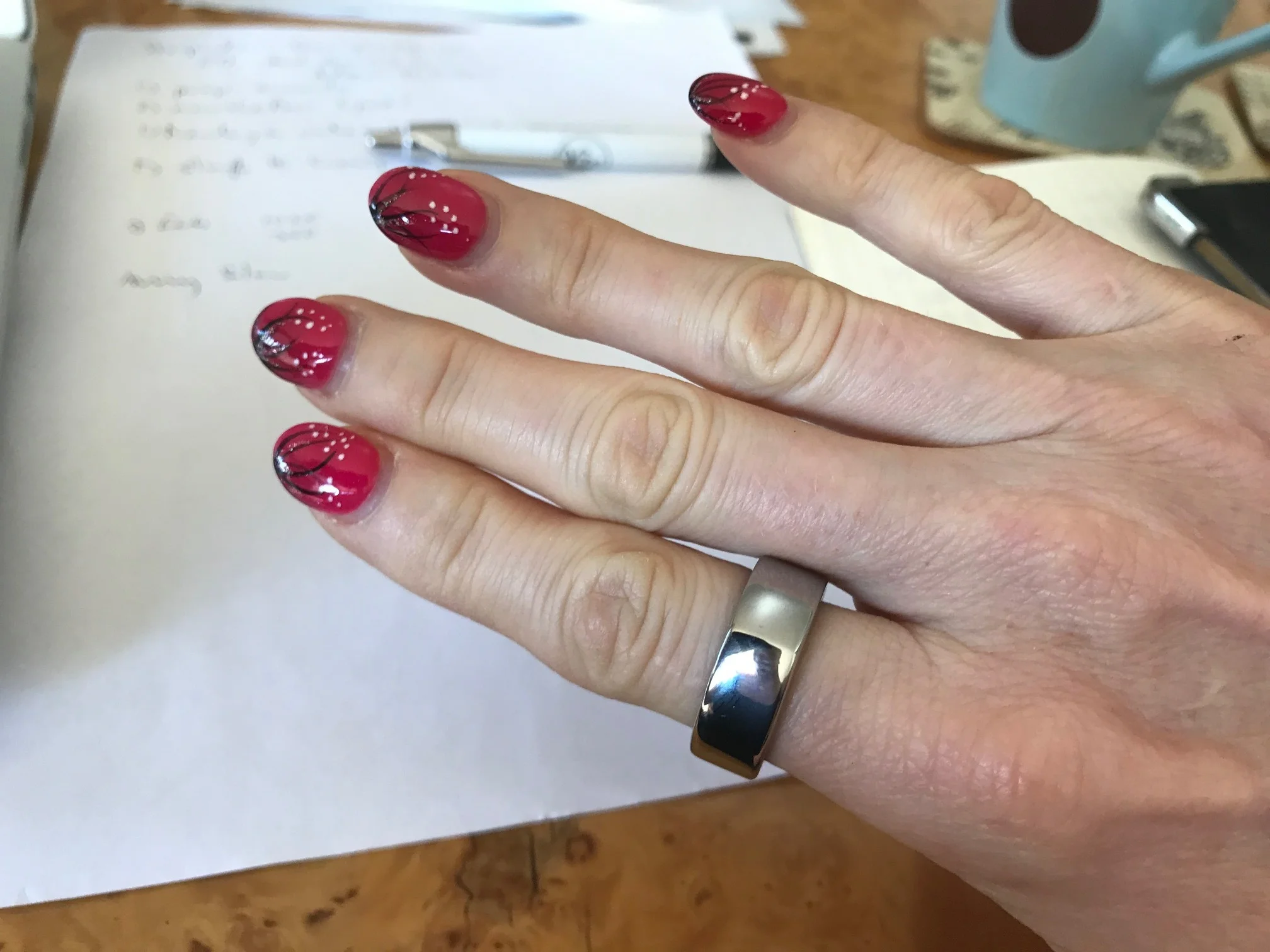 The Oura Ring in action