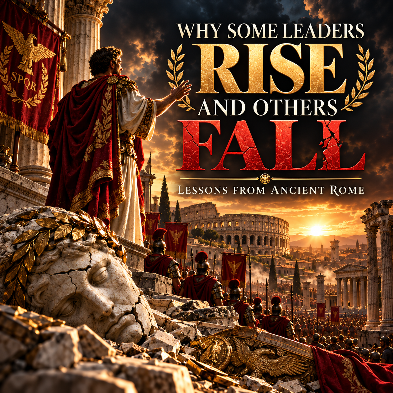 420: Why Some Leaders Rise and Others Fall: Lessons from Ancient Rome with L.J. Trafford