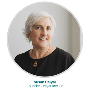 Susan Helyar, Founder