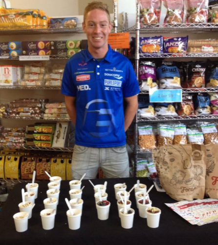 Professional triathlete Nate from Forage.