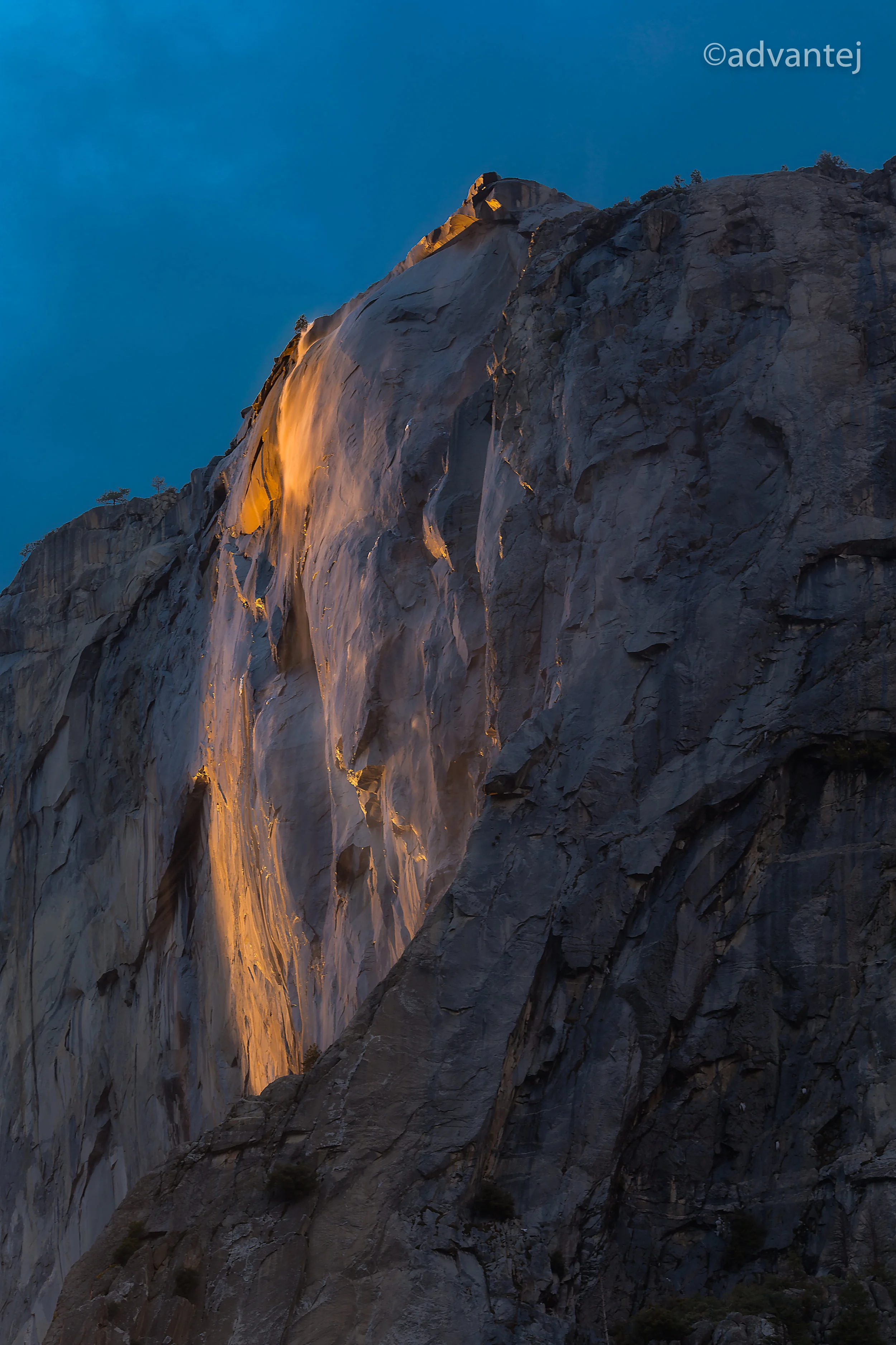 Firefall at Yosemite