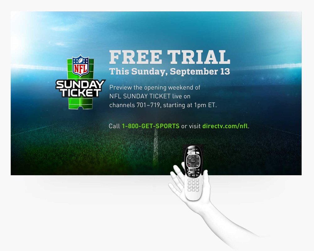 nfl sunday ticket free preview