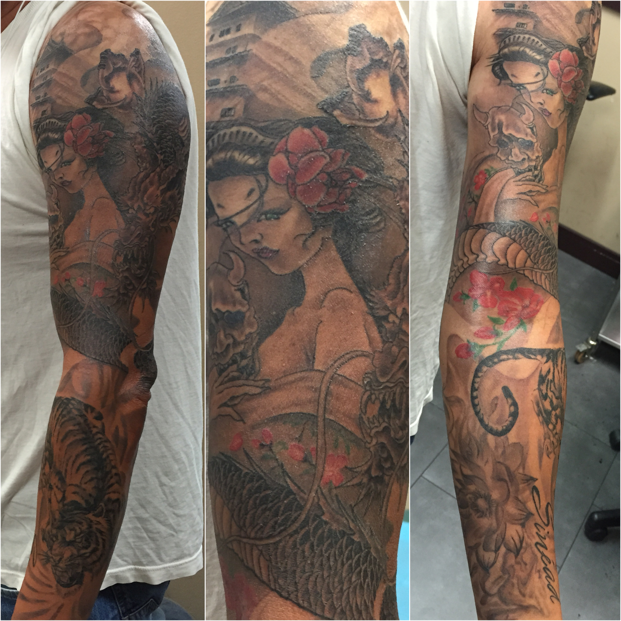 Vu Tran tattoo artist