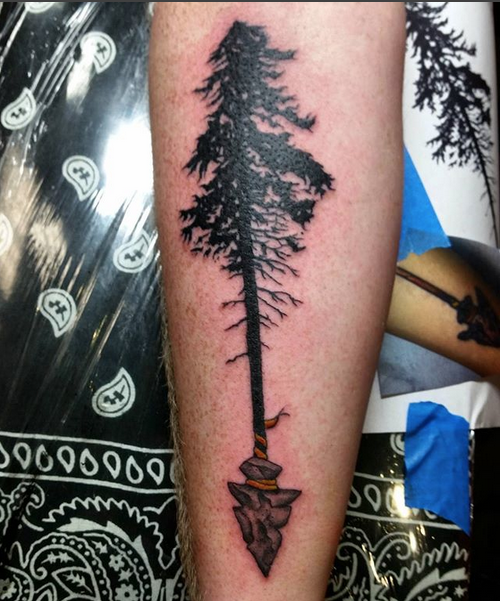 Hoang Cu tree tattoo