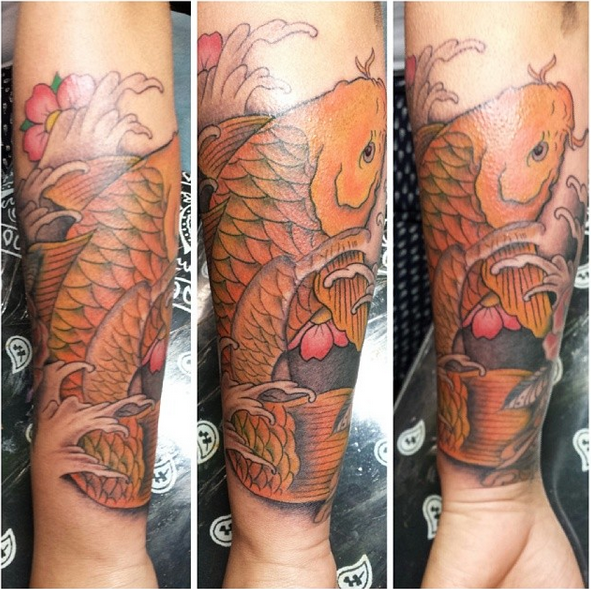 Californian Tattoo artist