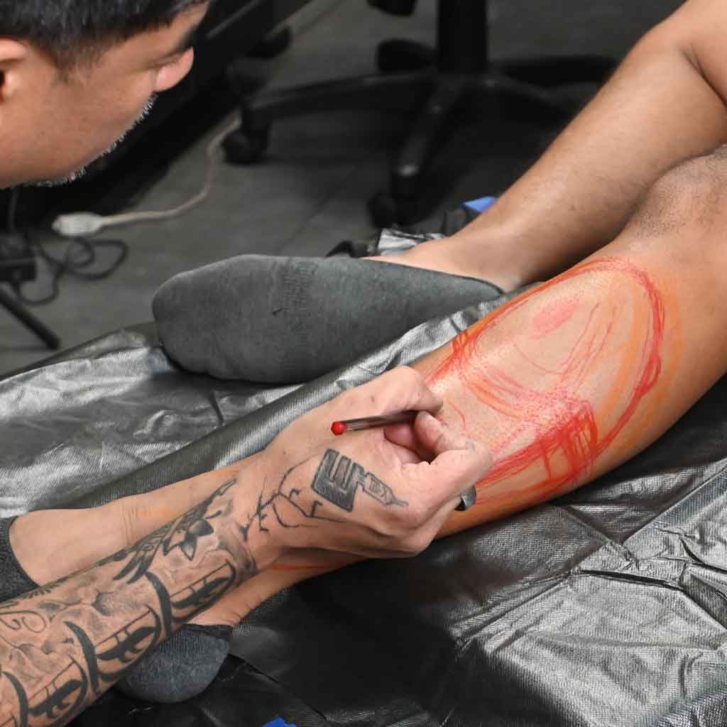 Custom Tattoo Design Orange County