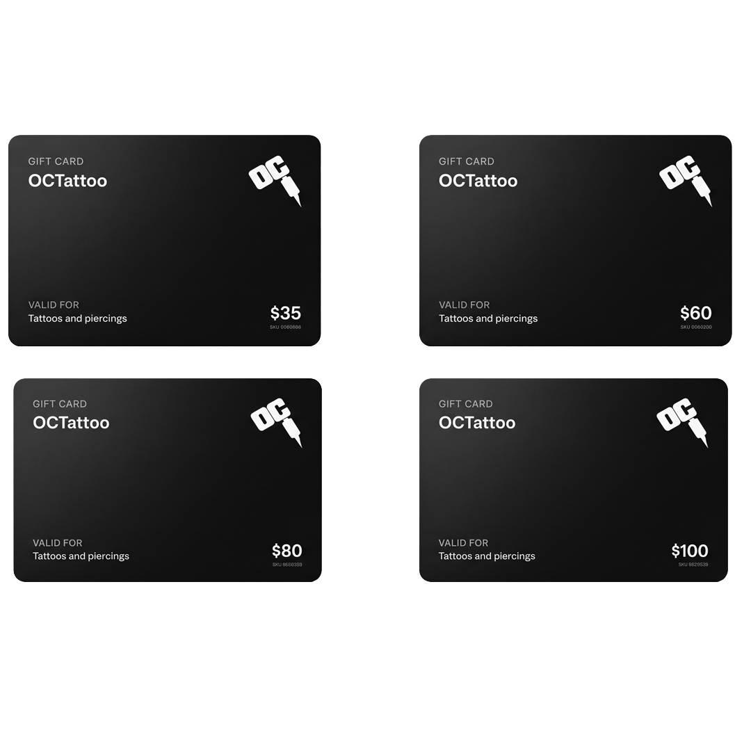 OC Tattoo Gift Card