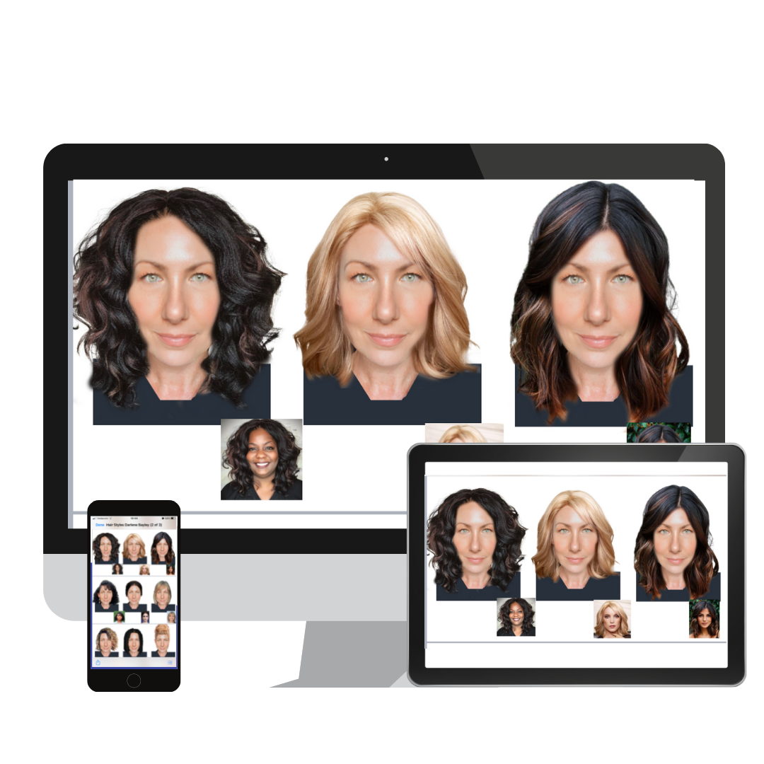 The Imagepreneur face shape and hairstyle analysis