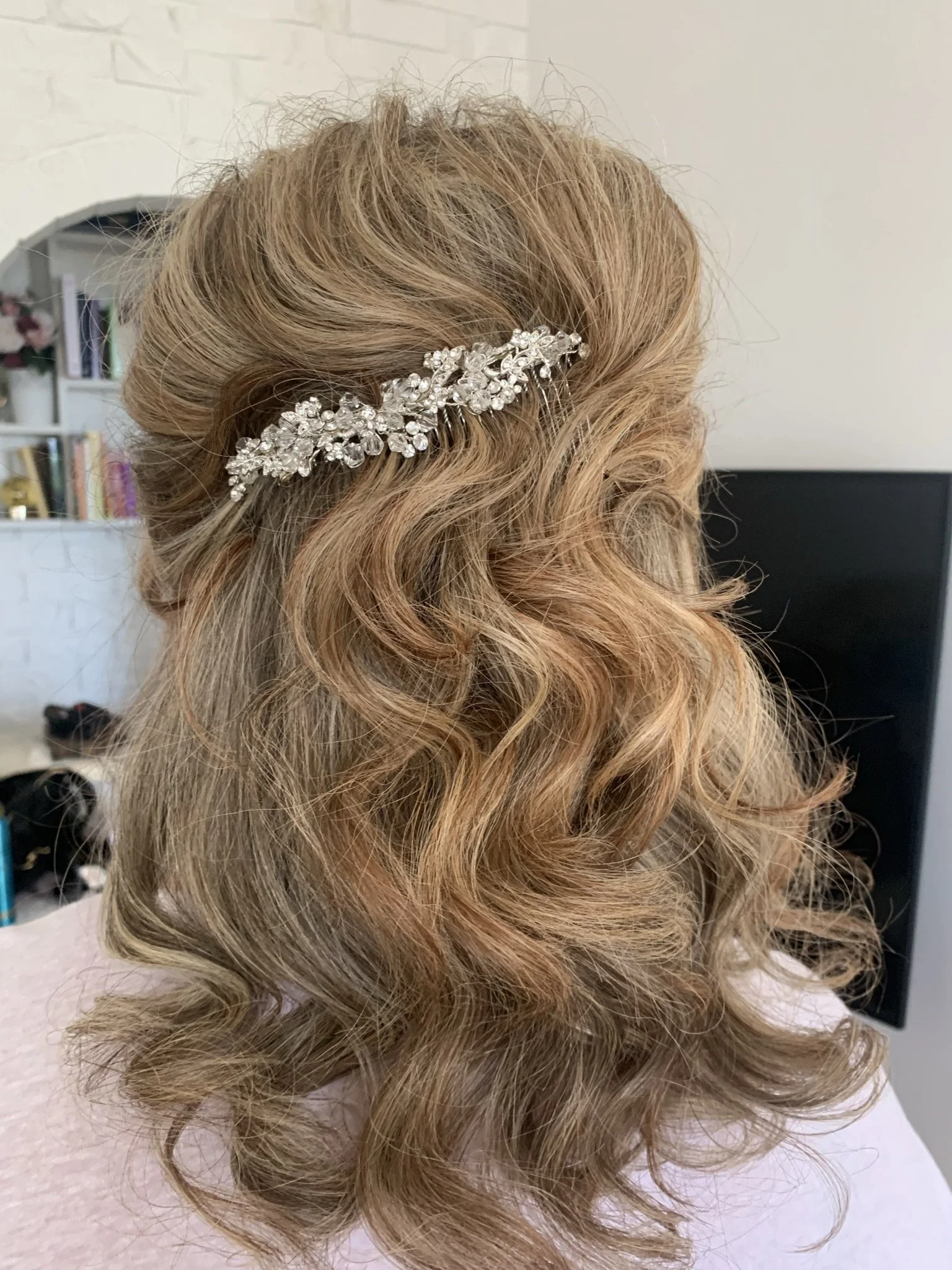 Bridal Hair - Half Up Half Down