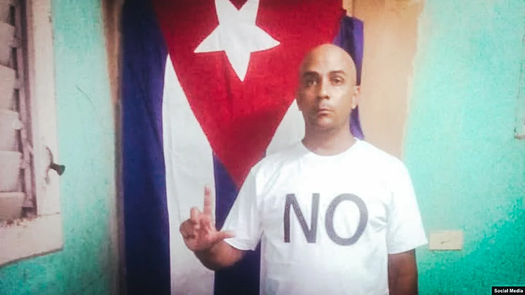 Geordanis Muñoz Guerrero, opositor cubano, activista de la Unión Patriótica de Cuba (UNPACU). (Facebook).