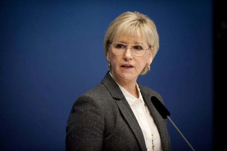 La ministra sueca de Exteriores, Margot Wallström. EFE