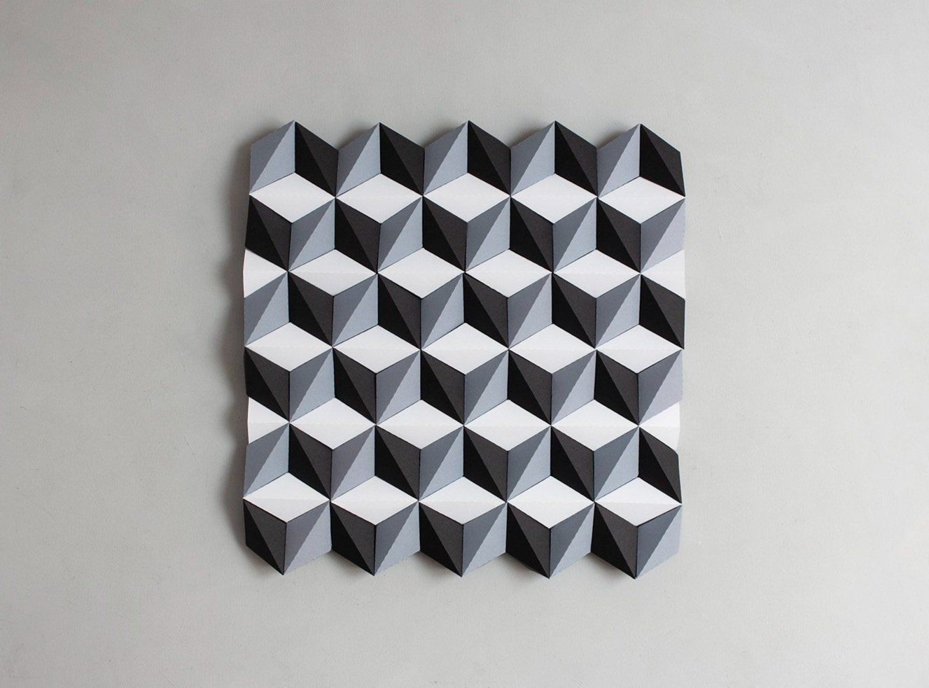 Black and White Wall Decor - Escher Geometric Wall Art - Moduuli Escher —  King Kong design & art