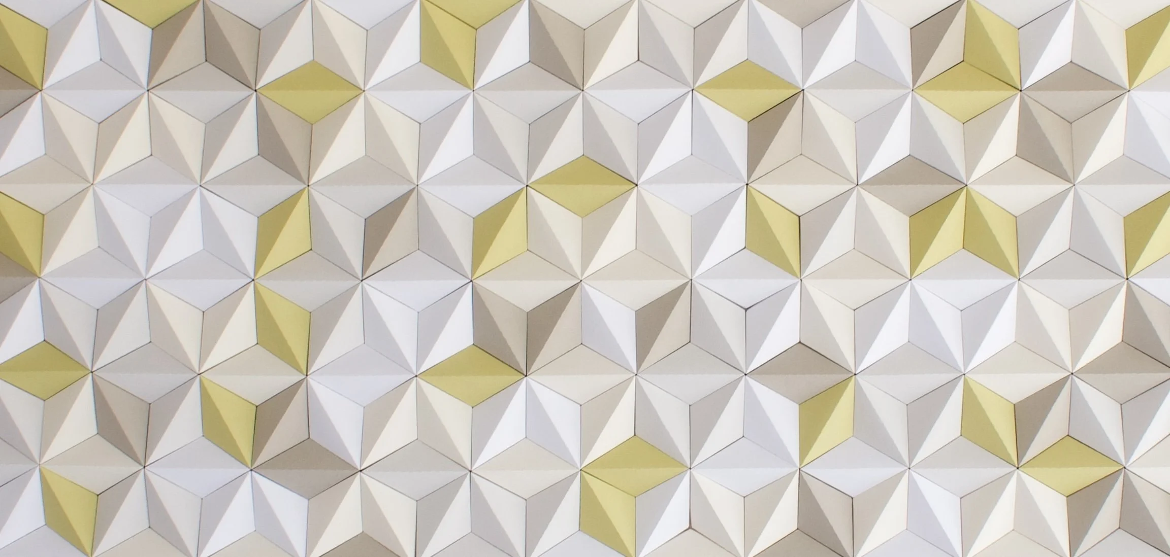 Geometric White and Grey Living Room Art