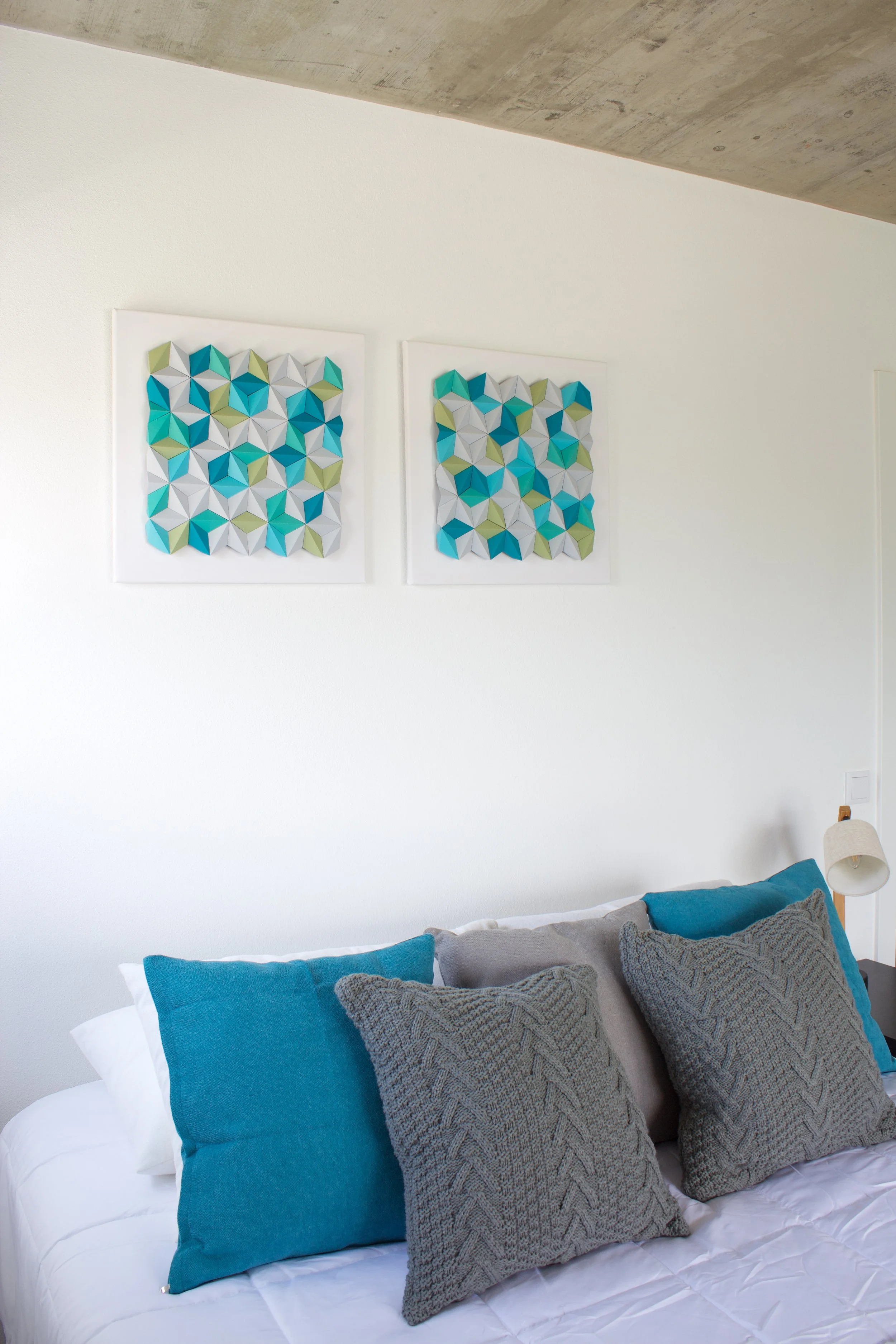 Minimalist Bedroom Wall Art Framed