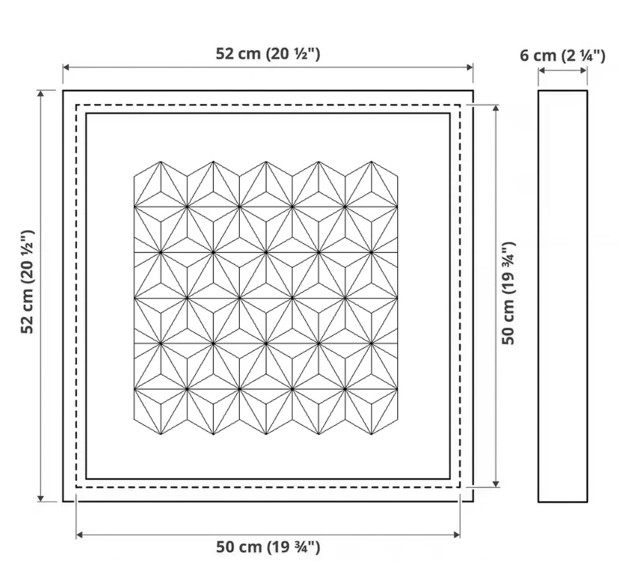 Framed in Ikea frame 50x50cm.jpg