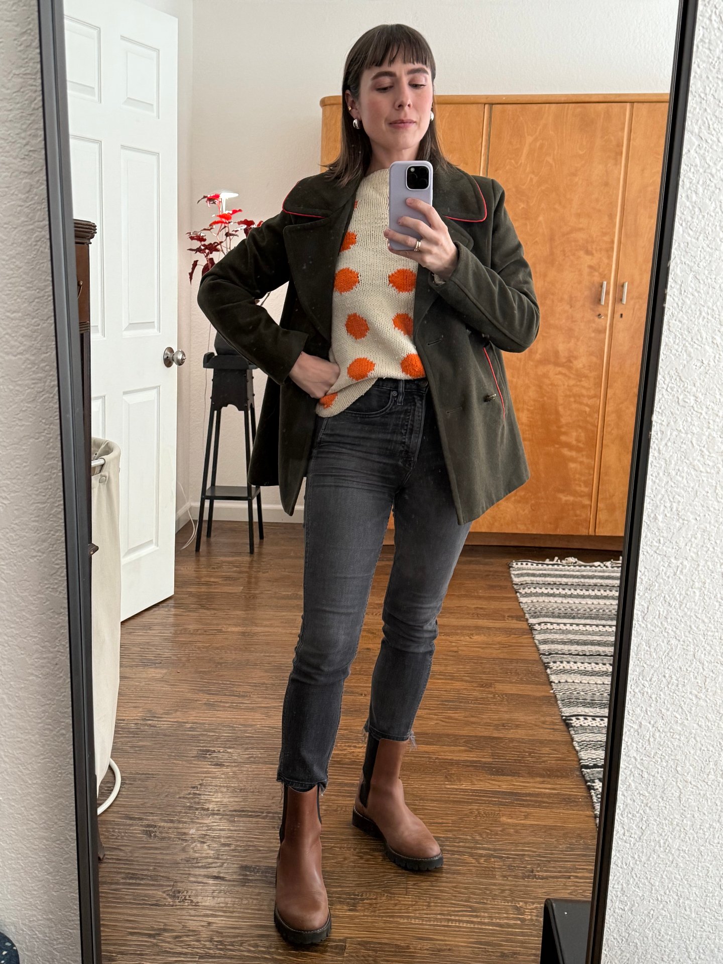 Sticking with the wardrobe theme from last week... some outfits from the past few weeks. Just like our homes, personal style doesn't have to be fancy or complicated. Just a place to be authentic and have a little fun.