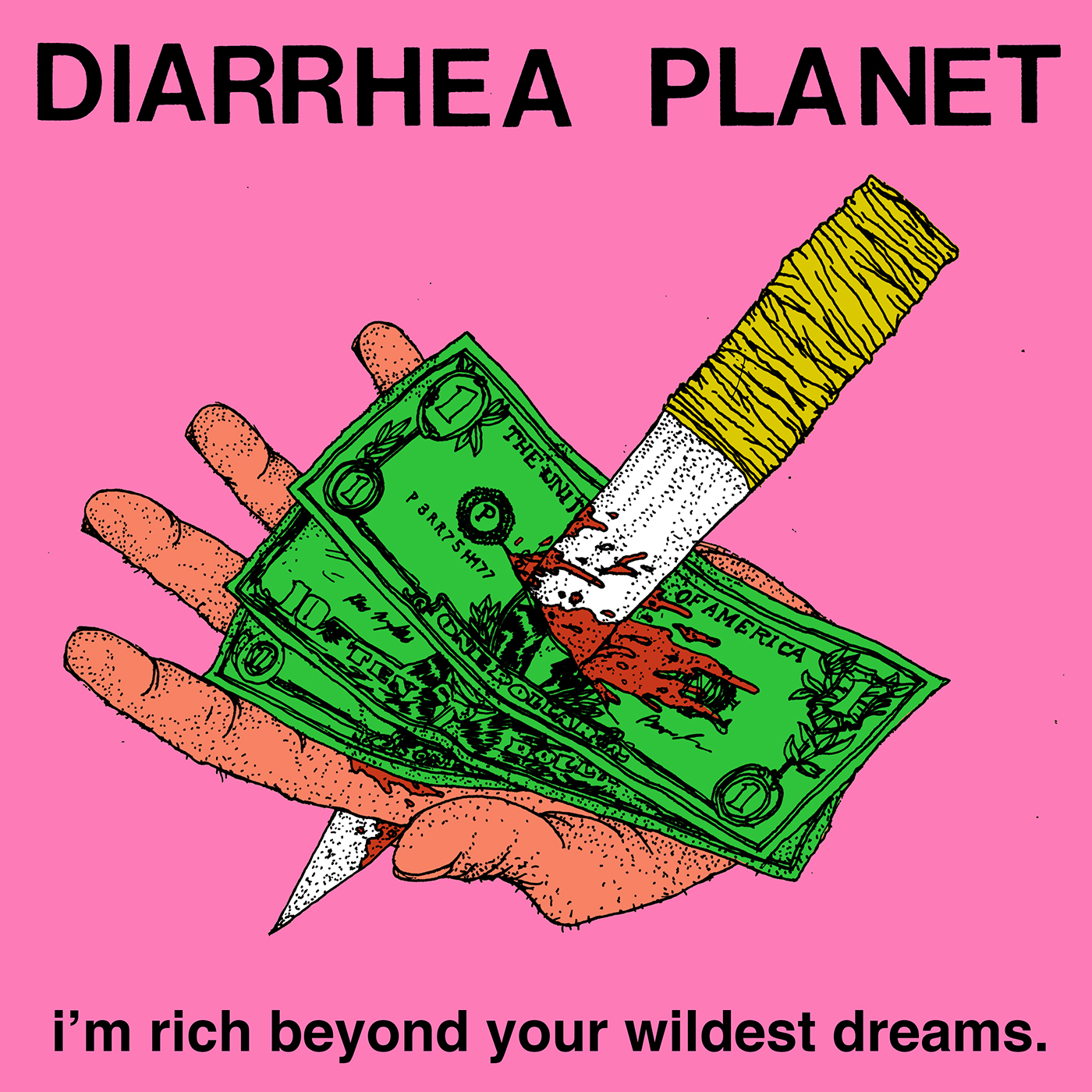 Diarrhea Planet - I'm Rich Beyond Your Wildest Dreams LP