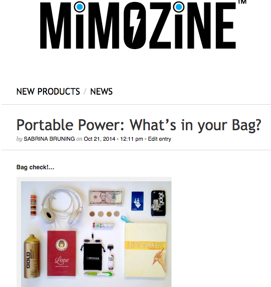 Editorial inspired blogging