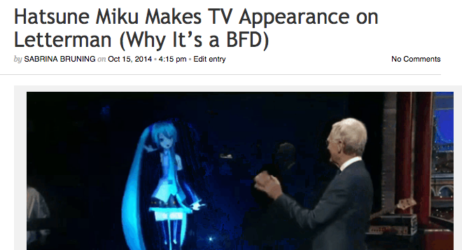 Cultural commentary
