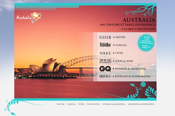 Condé Nast Publications: Tourism Australia campaign