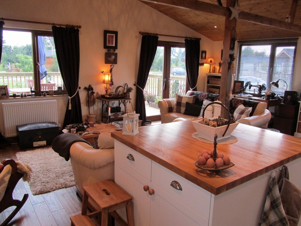 Interior of a lodge on the park
