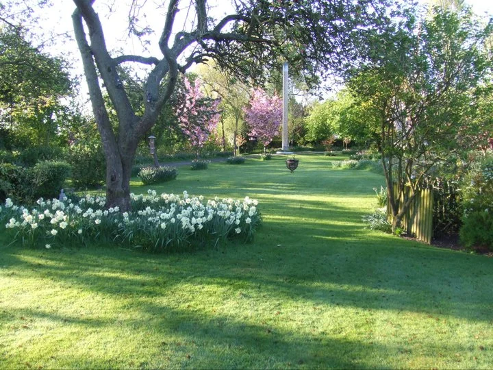 A view of Bulmer Farm gardens