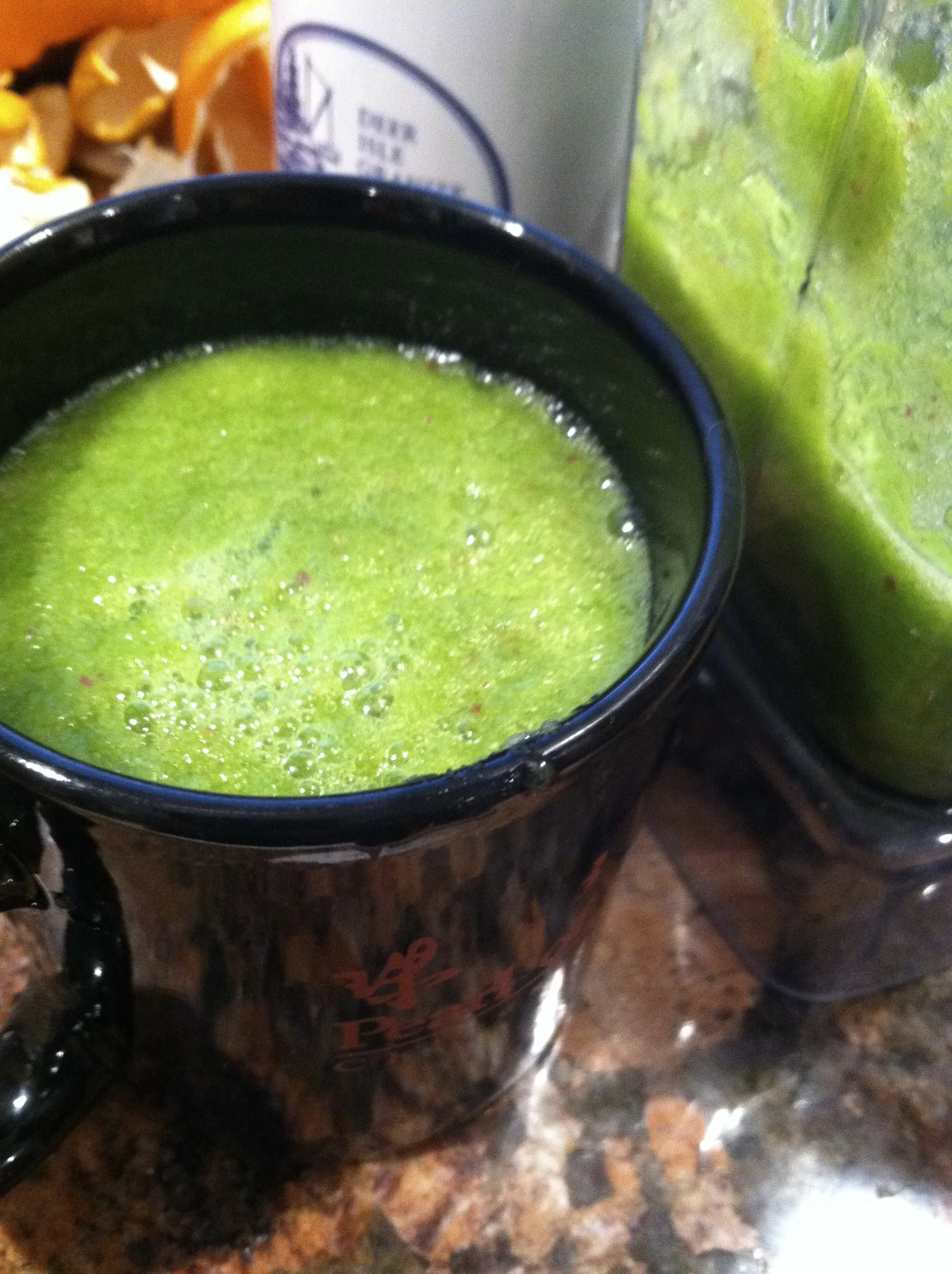 Yummy home made green smoothie