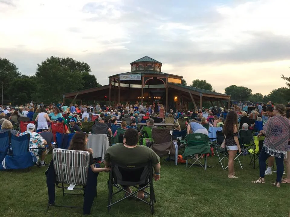 Oakdale Summerfest Bandshell Concert. Photo Courtesy of Ann Hagestad.