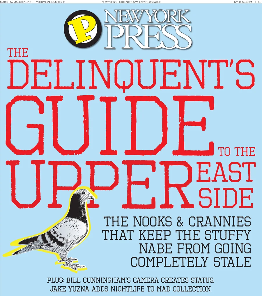 Cover, New York Press, March 16, 2011