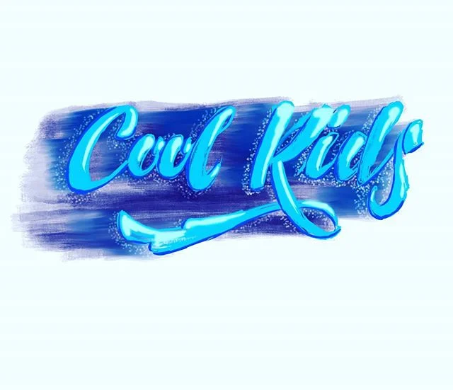 iPad Pro bringing back the hand lettering side of me #handlettering #ipadpro #ipadlettering #calligraphy #coolkids