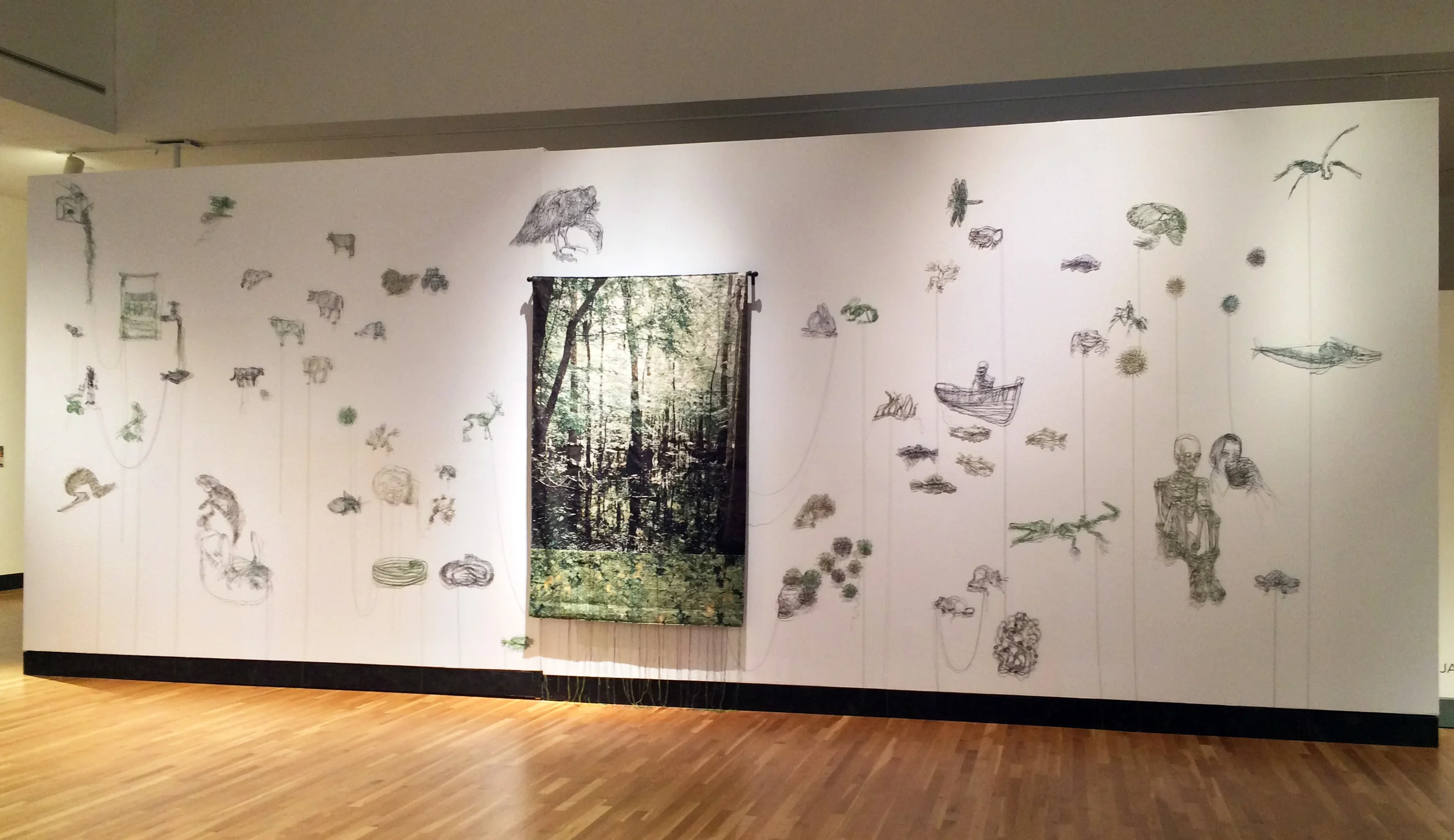 Installation: August 2014 at the Harn Museum of Art, Gainesville, FL
