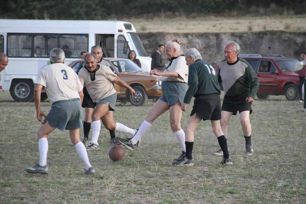 Diego Luna's short film of the elderly playing soccer will make you smile