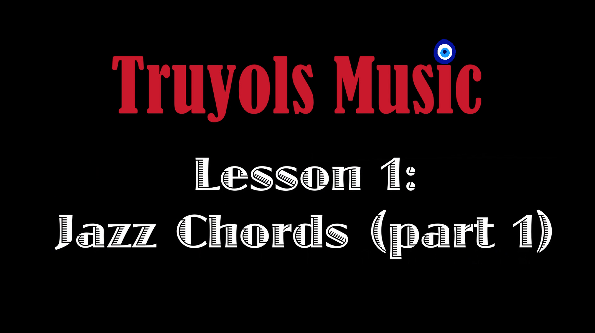 Beginner Lesson 1: Jazz Chords (part 1)