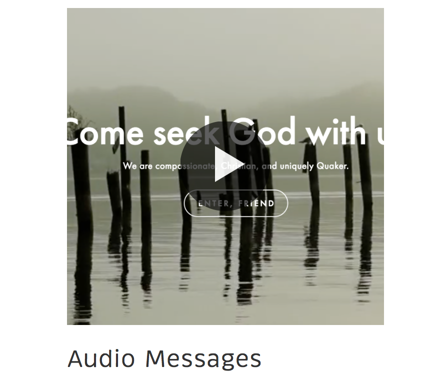 Audio messages: