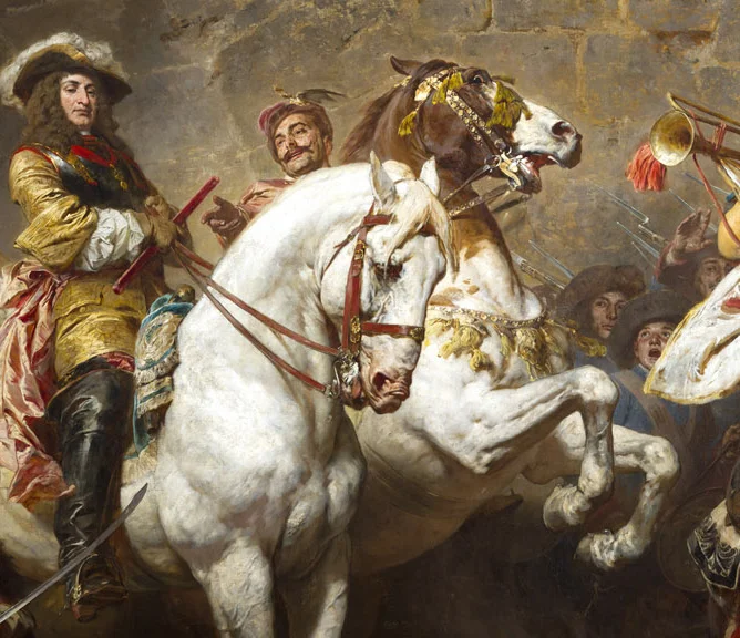 Gyula Benczúr - Reoccupation of Buda Castle in 1686 - detail 1.jpg