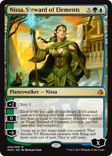 Nissa - Steward of Elements — Howard Lyon Fine Art and Nissa - Steward of Elements — Howard Lyon Fine Art and