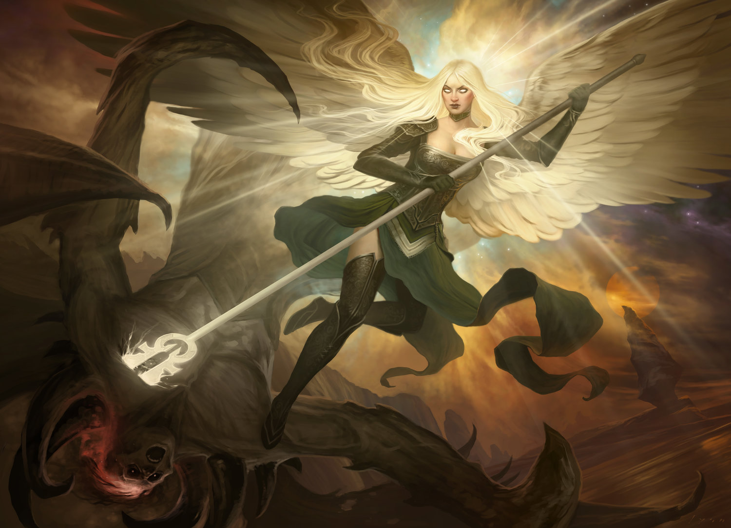 Avacyn, Angel of Hope — Howard Lyon Fine Art and Illustration