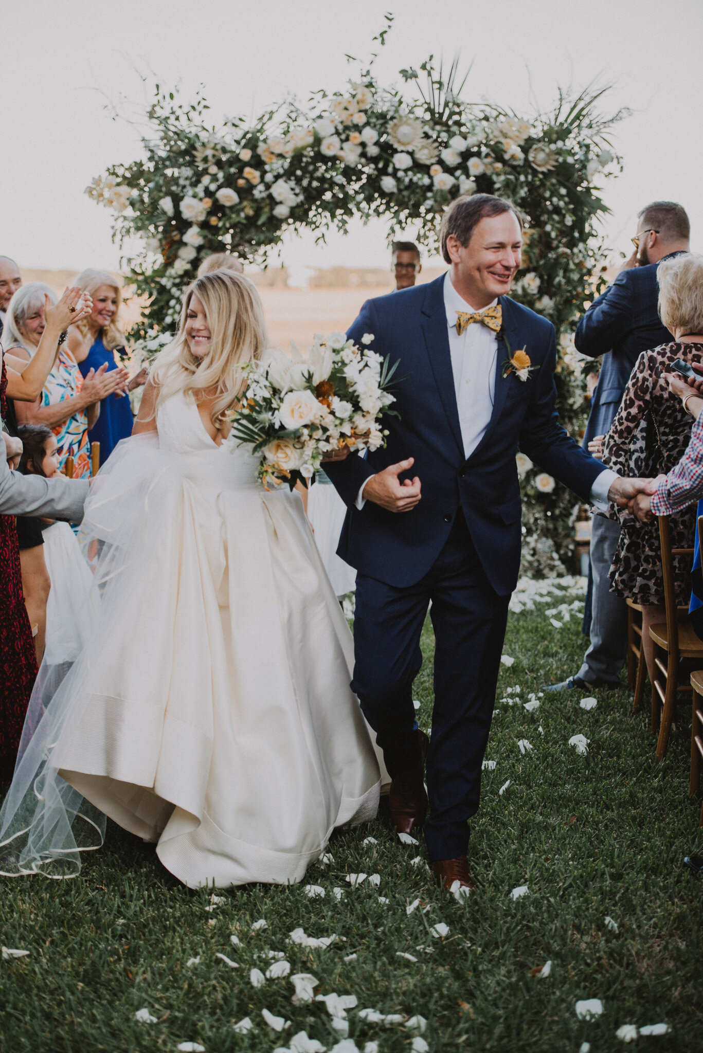 Martha Stewart Weddings - Debordieu Colony Wedding at Private Home