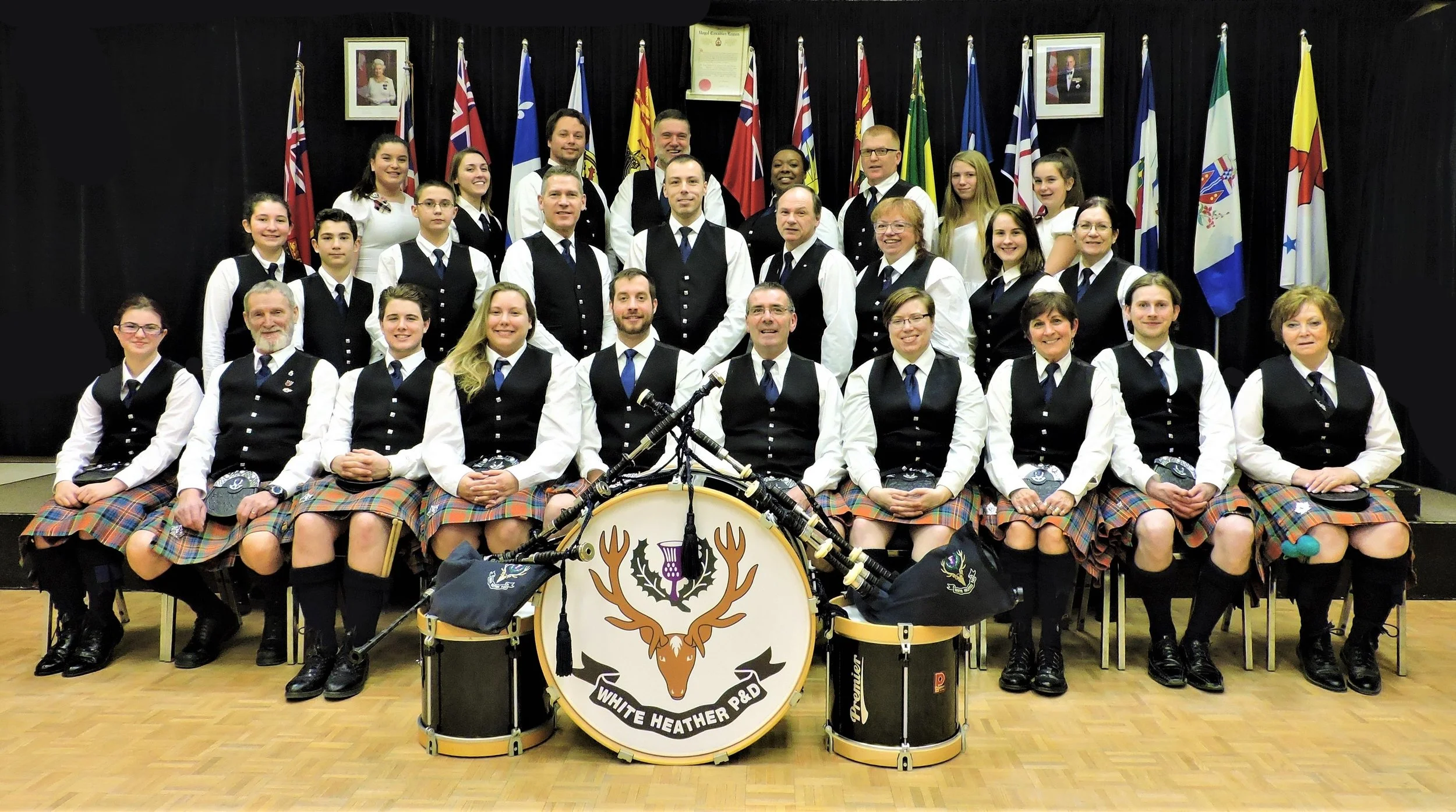White Heather Pipes and Drums