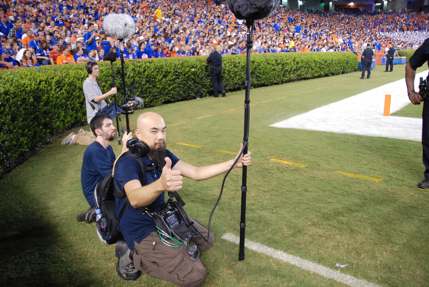 Watson Wu - Recording stadium sounds