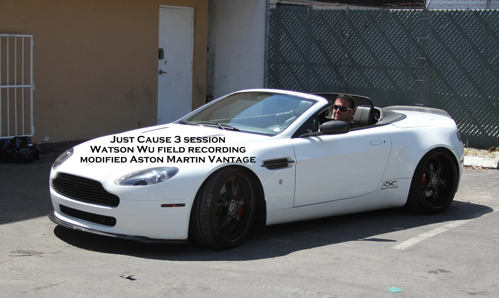 Field recording a very modified Aston Martin Vantage British sports car with owner/driver Hershel. This Beast is FAST and Sounds Great!