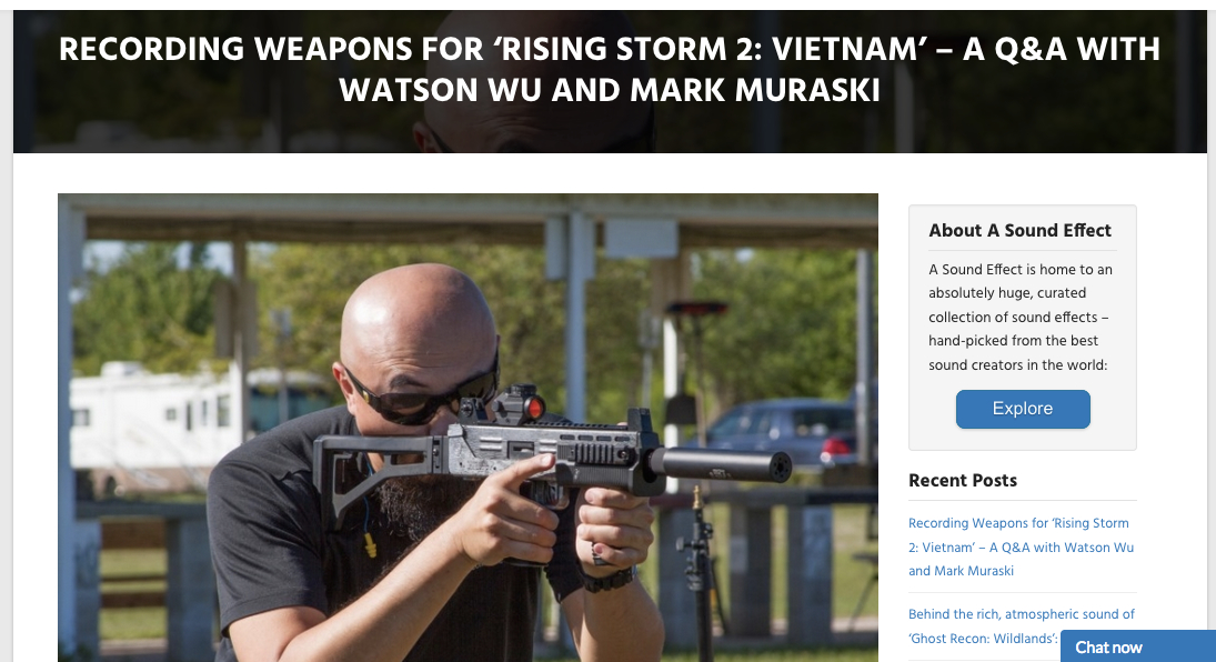 Click HERE to read the interview!