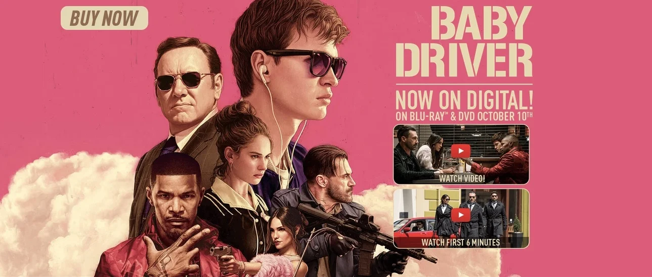 Baby Driver movie now on digital