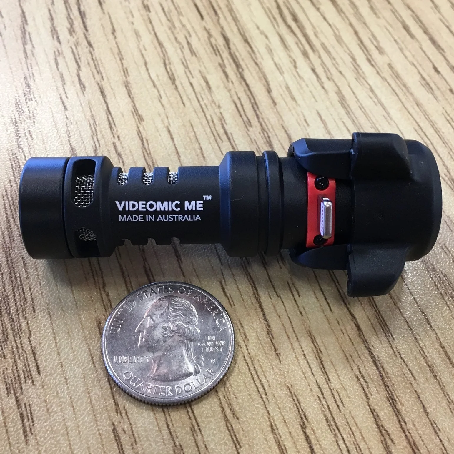 RØDE VideoMic Me-L at the beach