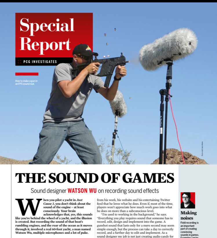 Interview on pages 12-13