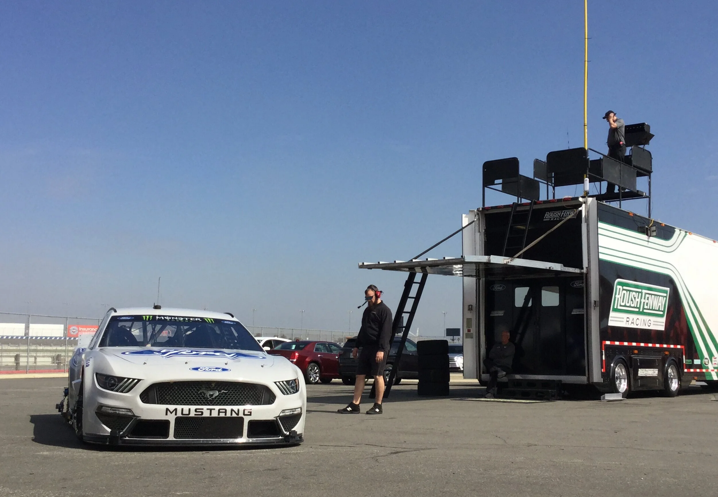 The Ford Mustang (Roush) NASCAR