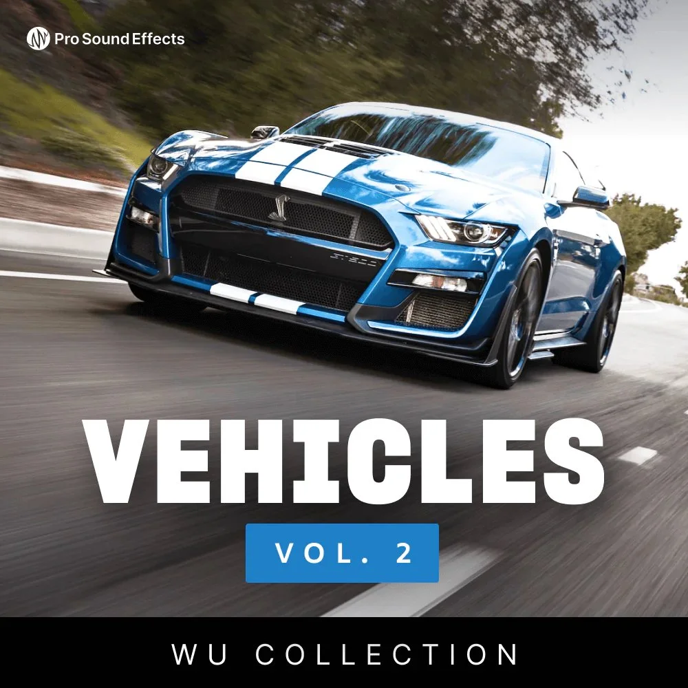 Wu Vehicles Vol. 2 - Pro Sound Effects library has been released!