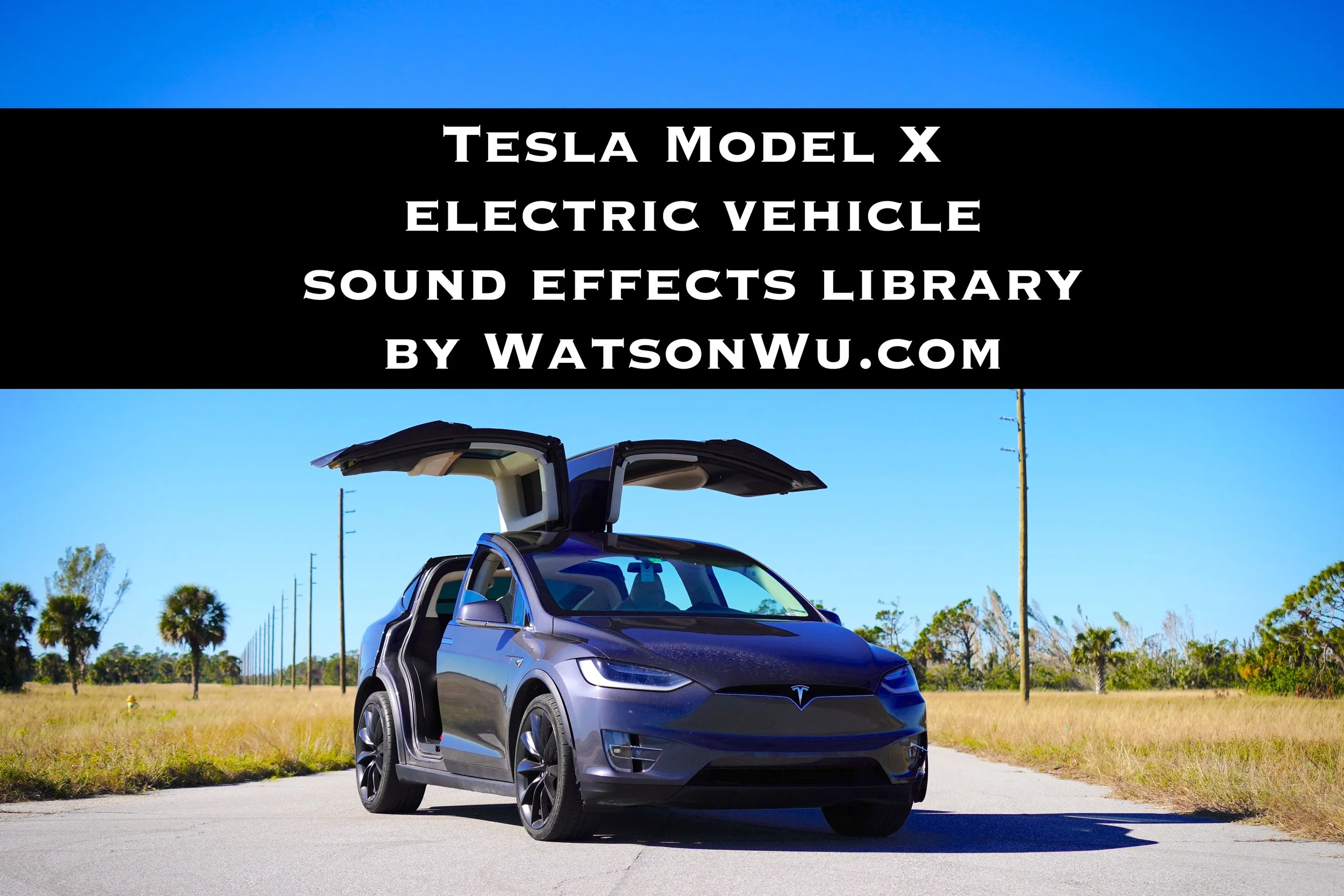 New Tesla Model X electric vehicle library!