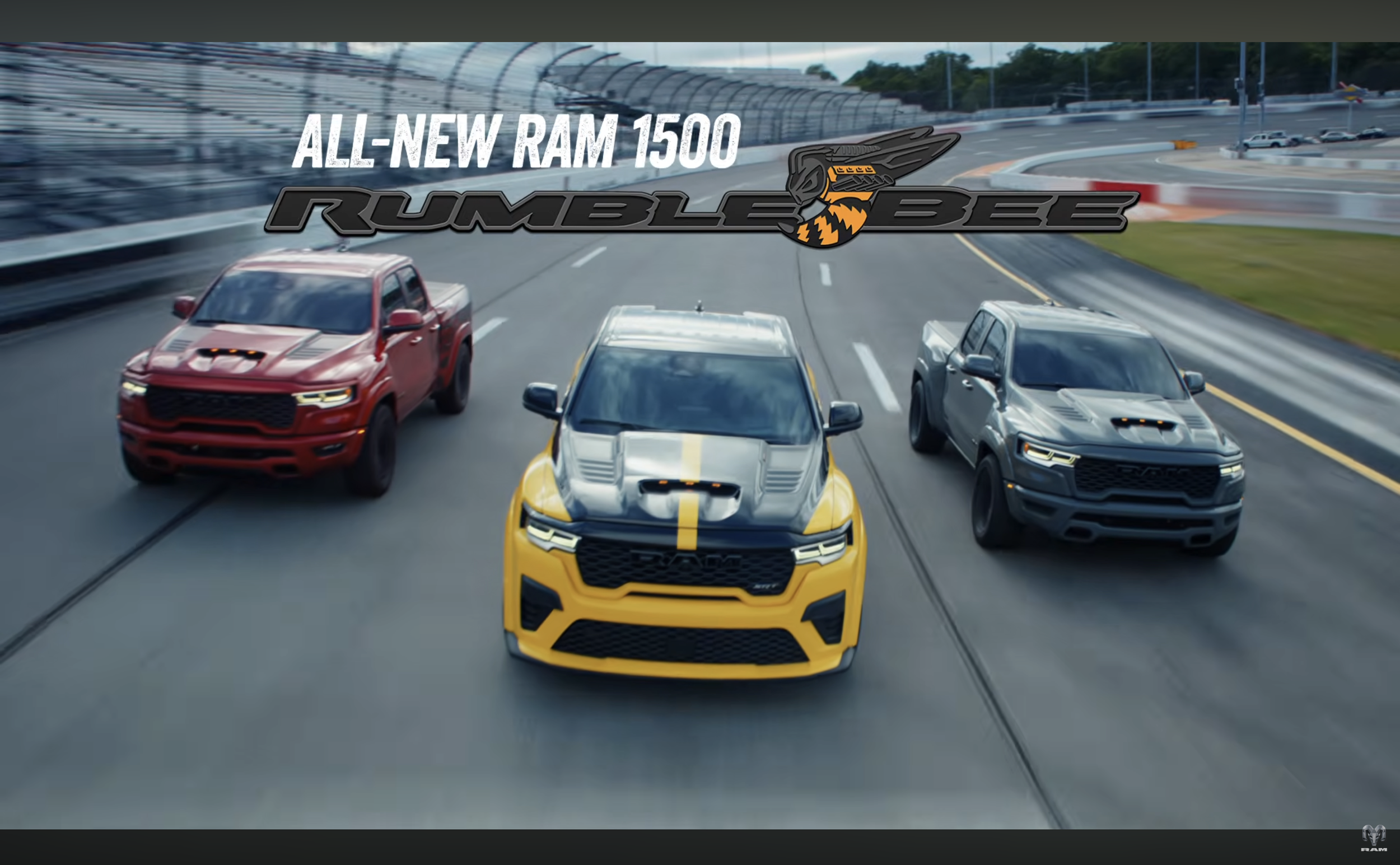 New RAM commercial (new 777 HP Rumble Bee Truck)